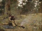 Frederick Mccubbin Down on His Luck Sweden oil painting artist
